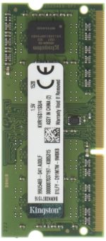 NB MEMORY 4GB PC12800 DDR3/SO KVR16S11S8/4 KINGSTON