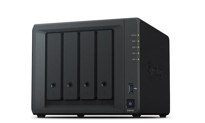 NAS STORAGE TOWER 4BAY/NO HDD USB3 DS418 SYNOLOGY