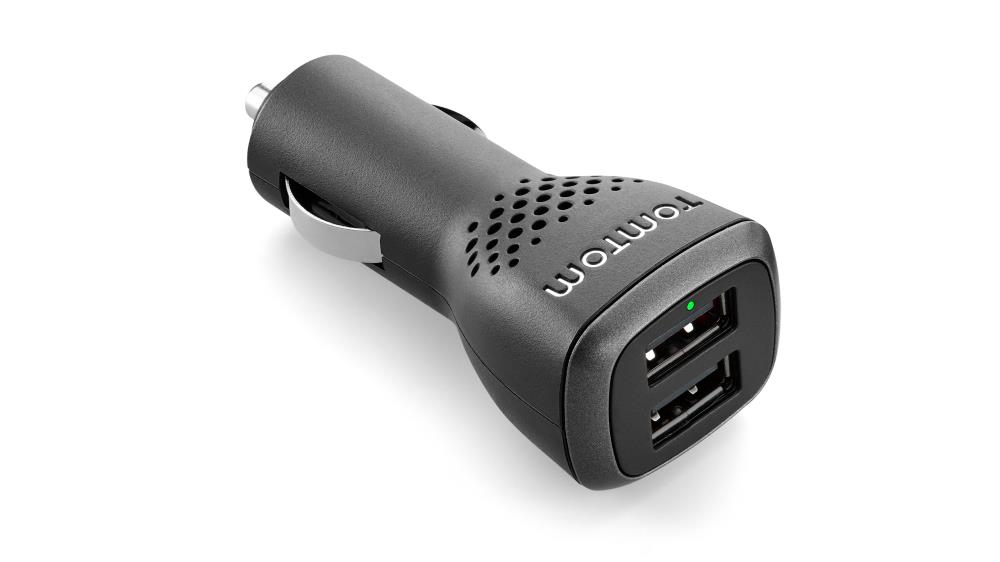 CAR GPS ACC CAR CHARGER DUAL/FAST 2.4A 9UUC.001.26 TOMTOM