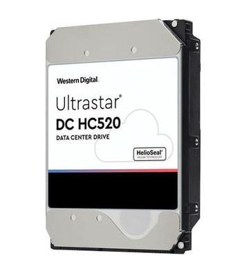 HDD|WESTERN DIGITAL ULTRASTAR|Ultrastar DC HC520|12TB|SAS|256 MB|7200 rpm|Discs/Heads 8/16|3,5"|MTBF 2500000 hours|0F29562