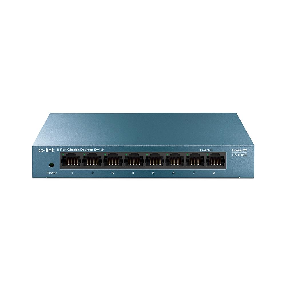 Switch|TP-LINK|LS108G|8x10Base-T / 100Base-TX / 1000Base-T|LS108G