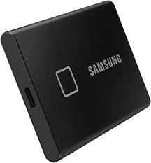 External SSD|SAMSUNG|T7 Touch|1TB|USB 3.2|Write speed 1000 MBytes/sec|Read speed 1050 MBytes/sec|MU-PC1T0K/WW