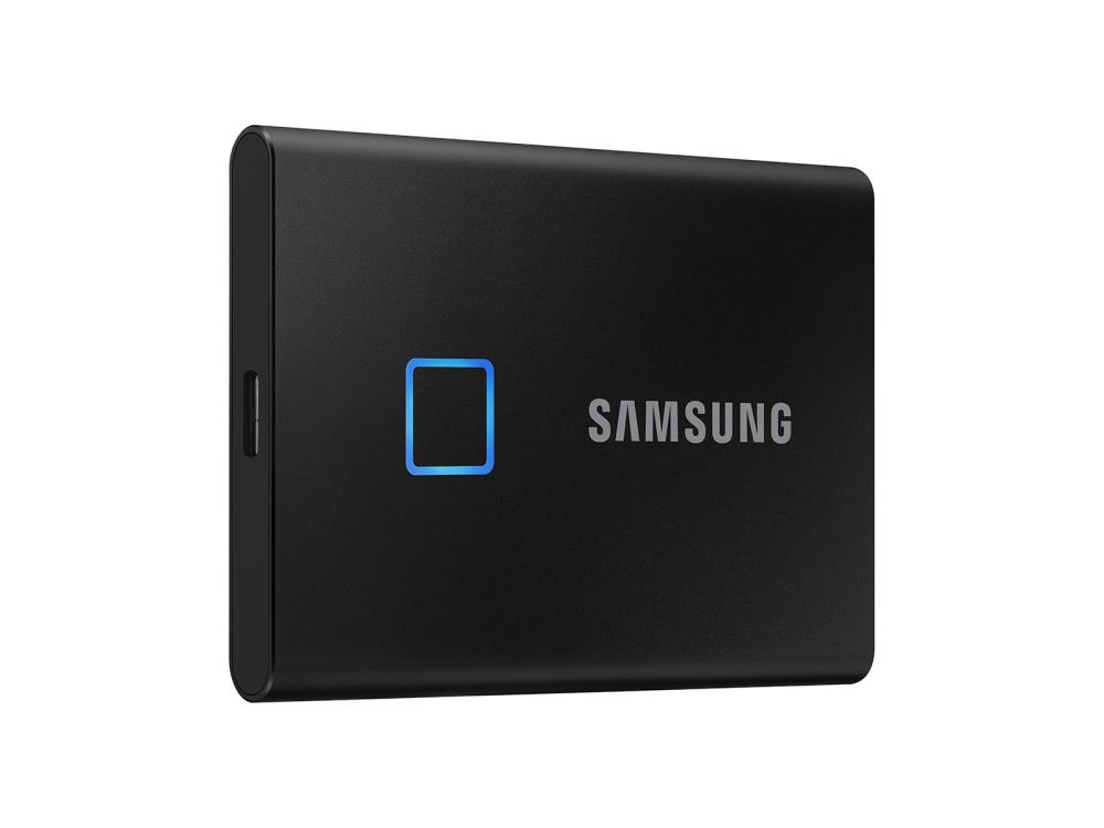 External SSD|SAMSUNG|T7 Touch|2TB|USB 3.1|Write speed 1000 MBytes/sec|Read speed 1050 MBytes/sec|MU-PC2T0K/WW