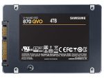 SSD|SAMSUNG|870 QVO|4TB|SATA 3.0|Write speed 530 MBytes/sec|Read speed 560 MBytes/sec|2,5"|TBW 1440 TB|MTBF 1500000 hours|MZ-77Q4T0BW