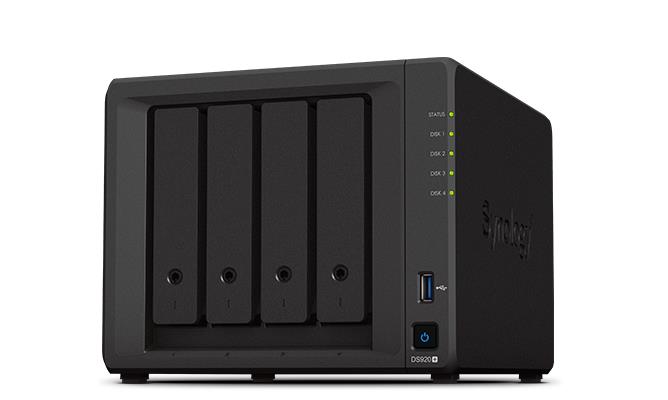 NAS STORAGE TOWER 4BAY/NO HDD DS920+ SYNOLOGY
