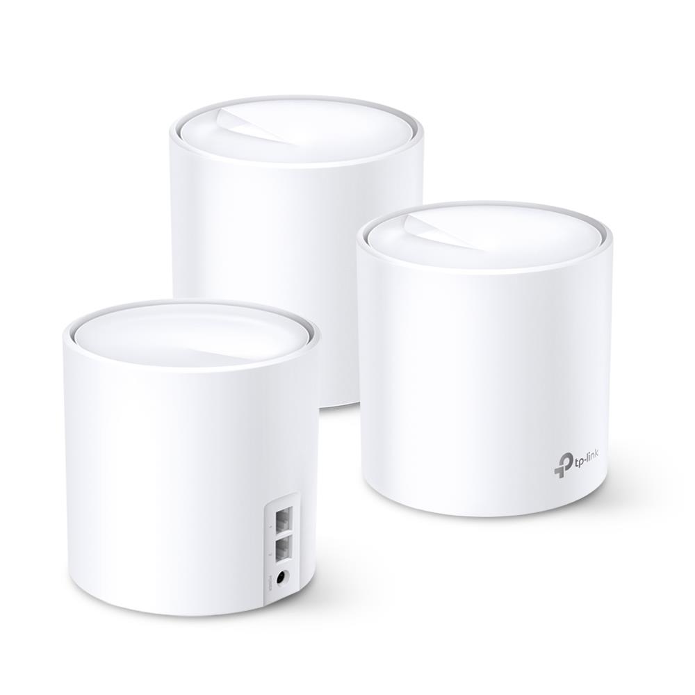 Wireless Router|TP-LINK|Wireless Router|2-pack|1800 Mbps|Mesh|IEEE 802.11a|IEEE 802.11n|IEEE 802.11ac|IEEE 802.11ax|DECOX20(3-PACK)