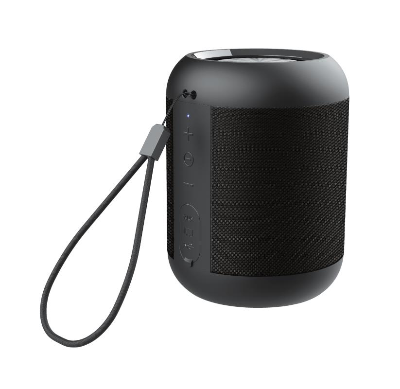 Portable Speaker|TRUST|Rokko|Portable/Waterproof/Wireless|1xMicro-USB|1xStereo jack 3.5mm|1xSD Card Slot|Bluetooth|Black|23549