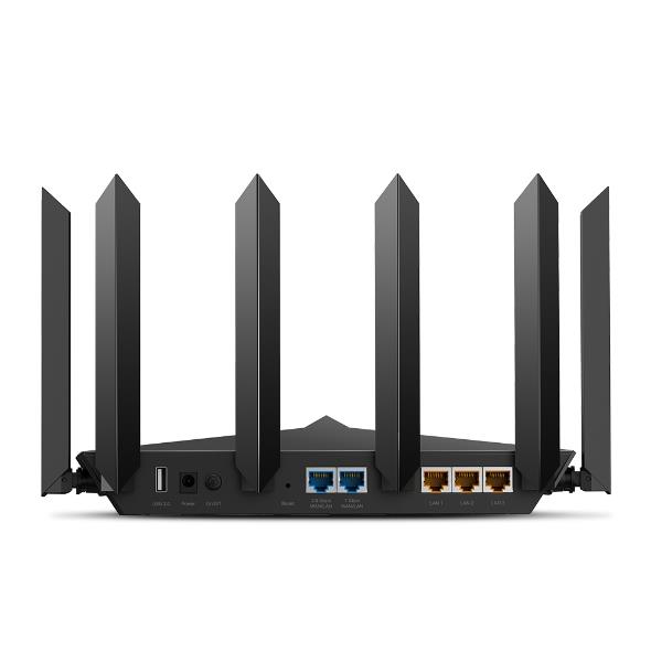 Wireless Router|TP-LINK|6600 Mbps|Wi-Fi 6|USB 2.0|USB 3.0|2 WAN|3x10/100/1000M|Number of antennas 8|ARCHERAX90