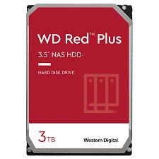 HDD|WESTERN DIGITAL|Red Plus|3TB|SATA 3.0|128 MB|5400 rpm|3,5"|WD30EFZX