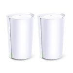 Wireless Router|TP-LINK|2-pack|6600 Mbps|Mesh|Wi-Fi 6|DECOX90(2-PACK)