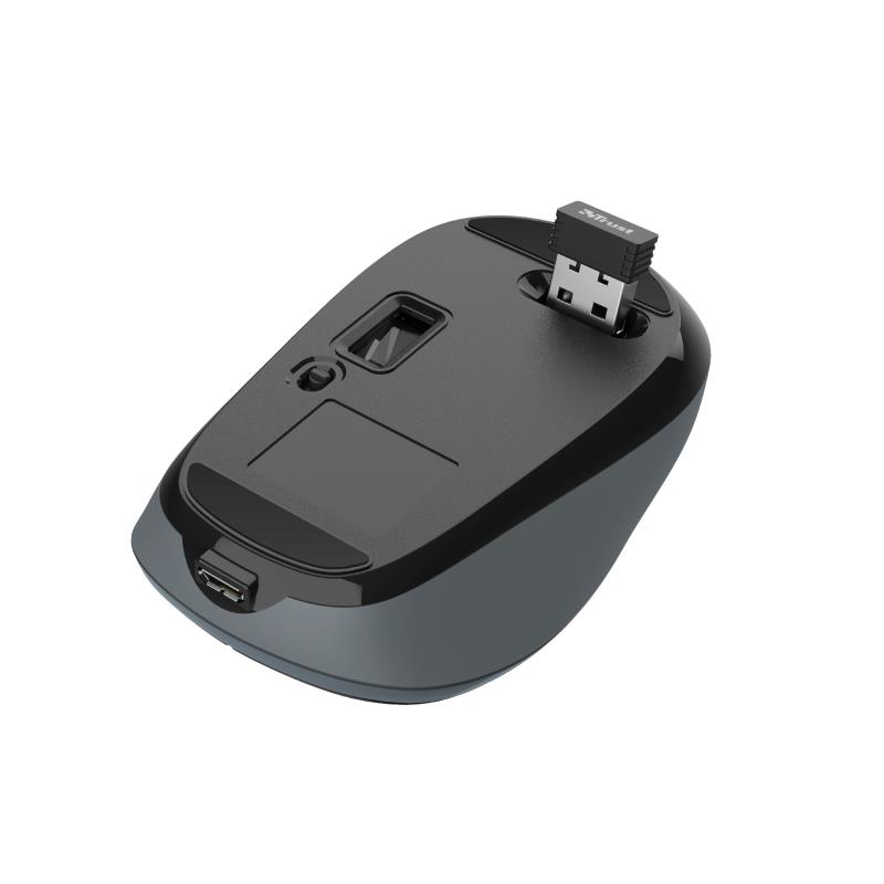 MOUSE USB OPTICAL WRL/YVI RECHARGEABLE 24077 TRUST