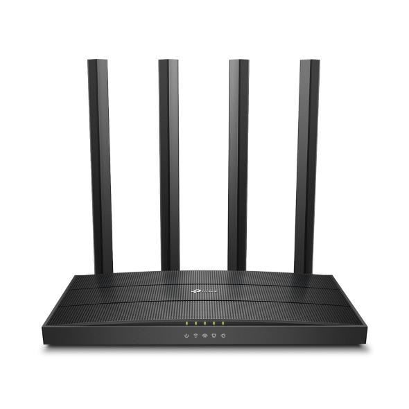 Wireless Router|TP-LINK|Wireless Router|1200 Mbps|1 WAN|4x10/100/1000M|Number of antennas 4|ARCHERC6