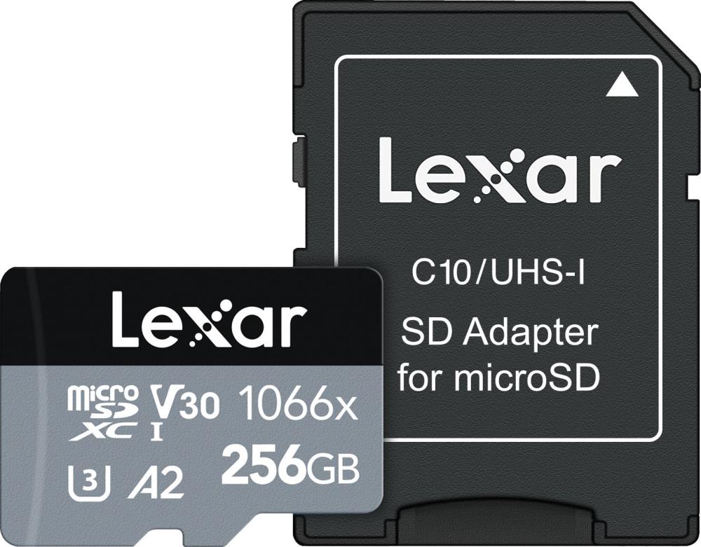 MEMORY MICRO SDXC 256GB UHS-I/W/A LMS1066256G-BNANG LEXAR