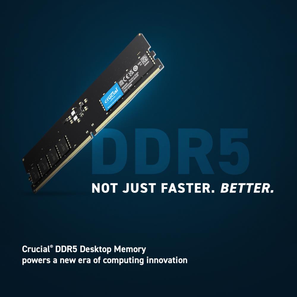 MEMORY DIMM 16GB DDR5-4800/CT16G48C40U5 CRUCIAL