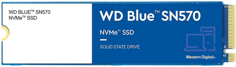 SSD|WESTERN DIGITAL|BLUE SN570|500GB|M.2|PCIE|NVMe|TLC|Write speed 2300 MBytes/sec|Read speed 3500 MBytes/sec|WDS500G3B0C