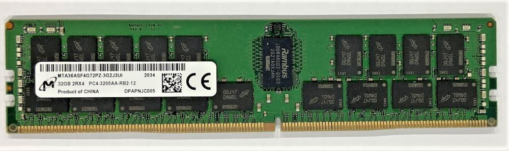Server Memory Module|DELL|DDR4|32GB|RDIMM/ECC|3200 MHz|1.2 V|AB614353