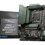 MB B660 S1700 MATX/MAG B660M BAZOOKA DDR4 MSI