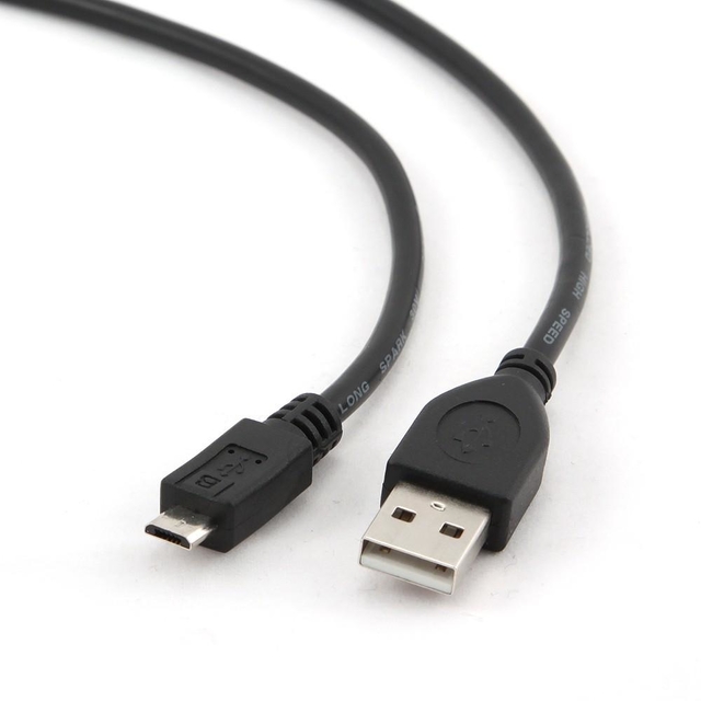 CABLE USB2 A PLUG/MICRO B 3M/CCP-MUSB2-AMBM-10 GEMBIRD