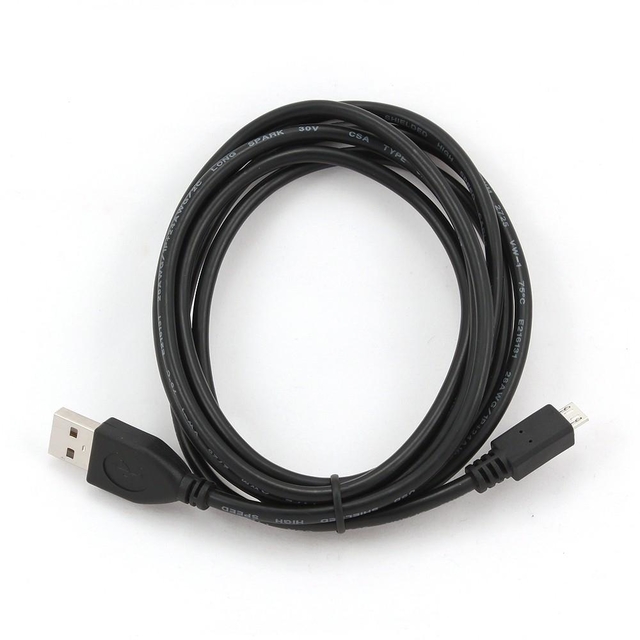 CABLE USB2 A PLUG/MICRO B 3M/CCP-MUSB2-AMBM-10 GEMBIRD