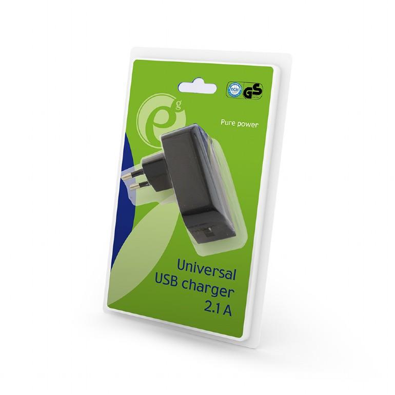 CHARGER USB UNIVERSAL BLACK/EG-UC2A-02 GEMBIRD