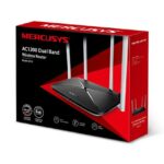 Wireless Router|MERCUSYS|Wireless Router|1167 Mbps|IEEE 802.3|IEEE 802.3u|IEEE 802.11b|IEEE 802.11g|IEEE 802.11n|IEEE 802.11ac|4x10/100M|LAN  WAN ports 1|Number of antennas 4|AC12