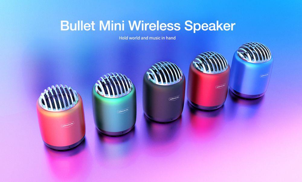 Portable Speaker|NILLKIN|Green|Portable/Wireless|Bluetooth|6902048169081