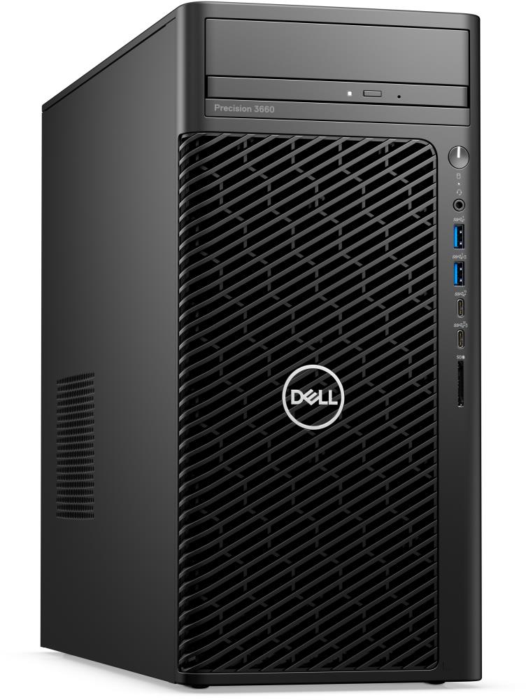 PC|DELL|Precision|3660|Business|Tower|CPU Core i7|i7-12700K|3600 MHz|RAM 32GB|DDR5|4400 MHz|SSD 512GB|Graphics card Nvidia RTX A4000|ENG|Windows 11 Pro|Colour Black|Included Accessories Dell Optical Mouse-MS116 - Black,Dell Wired Keyboard KB216 Black|N012P3660MTEMEA_VP