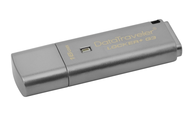 MEMORY DRIVE FLASH USB3 16GB/LOCKER+G3 DTLPG3/16GB KINGSTON