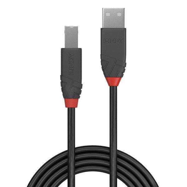 CABLE USB2 A-B 10M/ANTHRA 36677 LINDY