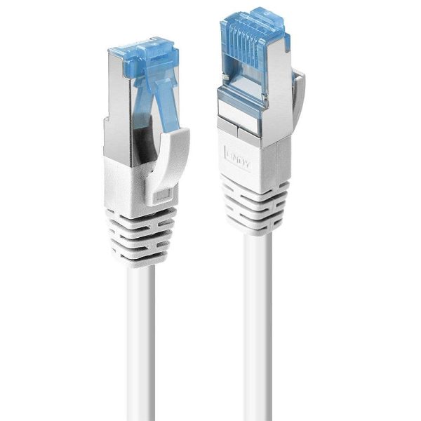 CABLE CAT6A S/FTP 0.3M/WHITE 47190 LINDY