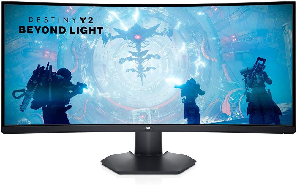 LCD Monitor|DELL|S3422DWG|34"|Gaming/Curved/21 : 9|Panel VA|3440x1440|21:9|2 ms|Height adjustable|Tilt|210-AZZE