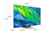 TV Set|SAMSUNG|55"|OLED/4K/Smart|3840x2160|Wireless LAN|Bluetooth|Tizen|Silver|QE55S95BATXXH