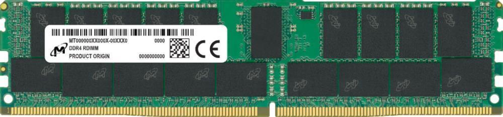 Server Memory Module|MICRON|DDR4|32GB|RDIMM/ECC|3200 MHz|CL 22|1.2 V|MTA36ASF4G72PZ-3G2E7R