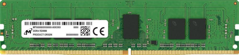 Server Memory Module|MICRON|DDR4|8GB|RDIMM/ECC|3200 MHz|CL 22|1.2 V|Chip Organization 1024Mx72|MTA9ASF1G72PZ-3G2R