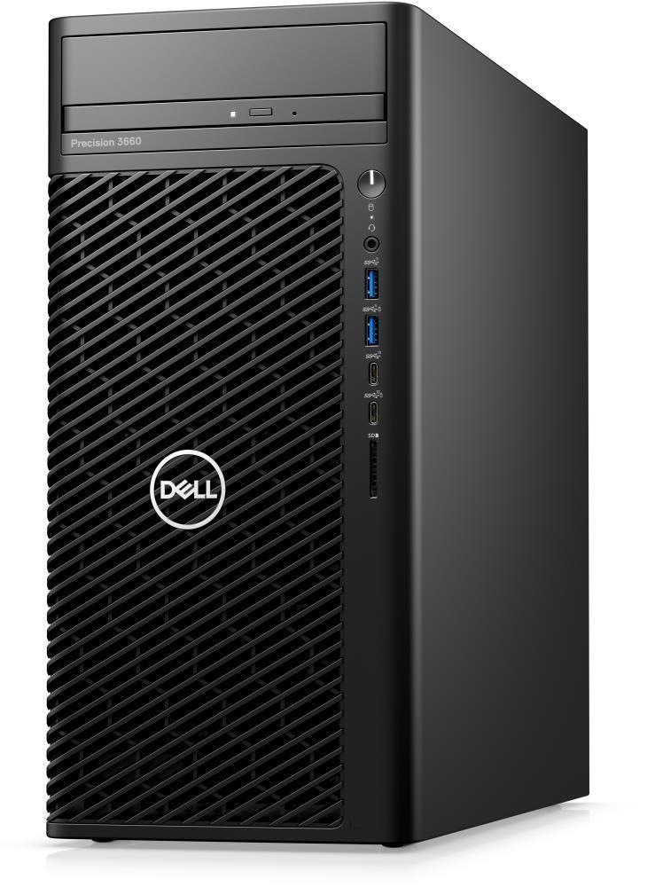 PC|DELL|Precision|3660|Business|Tower|CPU Core i7|i7-12700|2100 MHz|RAM 32GB|DDR5|4400 MHz|SSD 512GB|Graphics card Nvidia RTX A2000|6GB|ENG|Windows 11 Pro|Colour Black|Included Accessories Dell Optical Mouse-MS116 - Black,Dell Wired Keyboard KB216 Black|N009P3660MTEMEA_VP