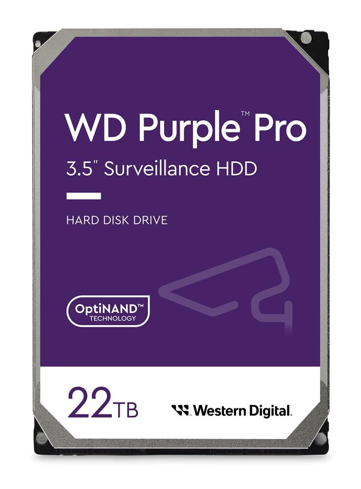 HDD SATA 22TB 6GB/S 512MB/PURPLE WD221PURP WDC