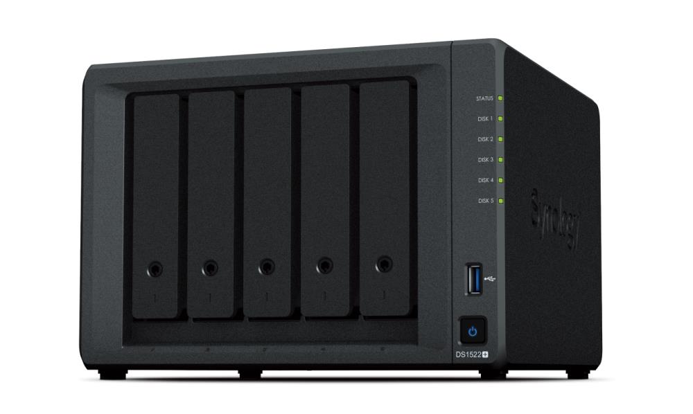 NAS STORAGE TOWER 5BAY 2XM.2/NO HDD USB3 DS1522+ SYNOLOGY