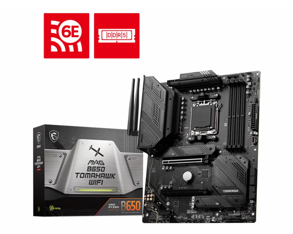 MB AMD B650 SAM5 ATX/MAG B650 TOMAHAWK WIFI MSI