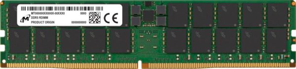 Server Memory Module|MICRON|DDR5|32GB|RDIMM|4800 MHz|CL 40|1.1 V|MTC40F2046S1RC48BA1R
