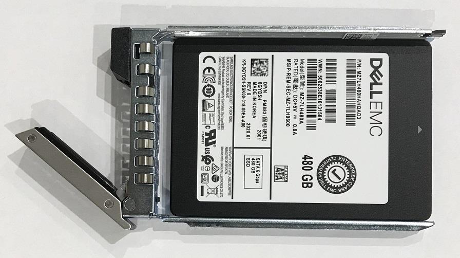 SERVER ACC SSD 480GB SATA RI/2.5' 14GEN 400-AXTV SAM DELL
