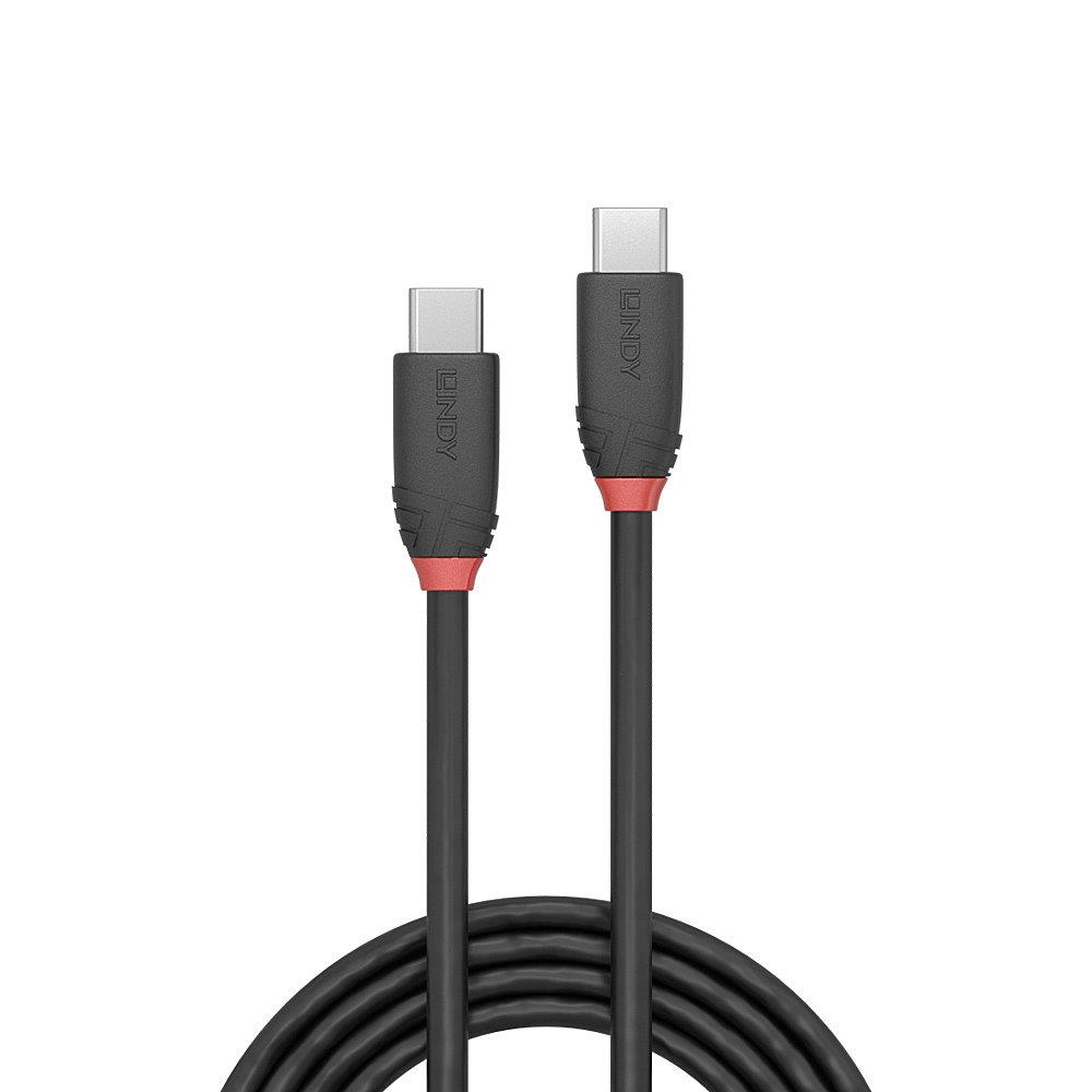 CABLE USB3.2 C-C 1M/BLACK 36906 LINDY