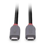 CABLE USB-C TO USB-C 0.8M/ANTHRA 36947 LINDY