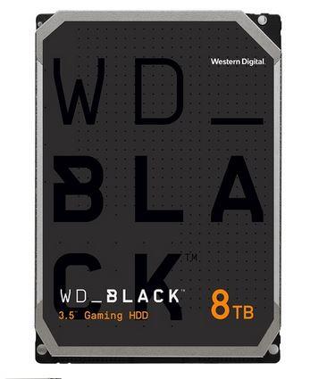HDD SATA 8TB 7200RPM 6GB/S/128MB BLACK WD8002FZWX WDC