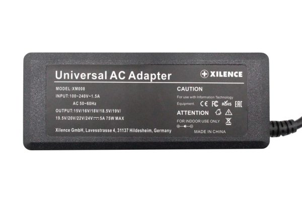 NB ACC AC ADAPTER UNIV. 75W/XM008 XILENCE