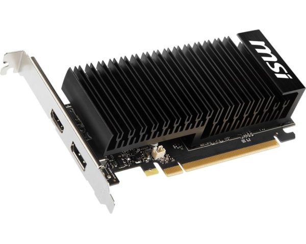 Graphics Card|MSI|NVIDIA GeForce GT 1030|2 GB|64 bit|PCIE 3.0 16x|GDDR4|Memory 2010 MHz|GPU 1431 MHz|Single Slot Fansink|1xHDMI|1xDisplayPort|GT10302GHD4LPOC