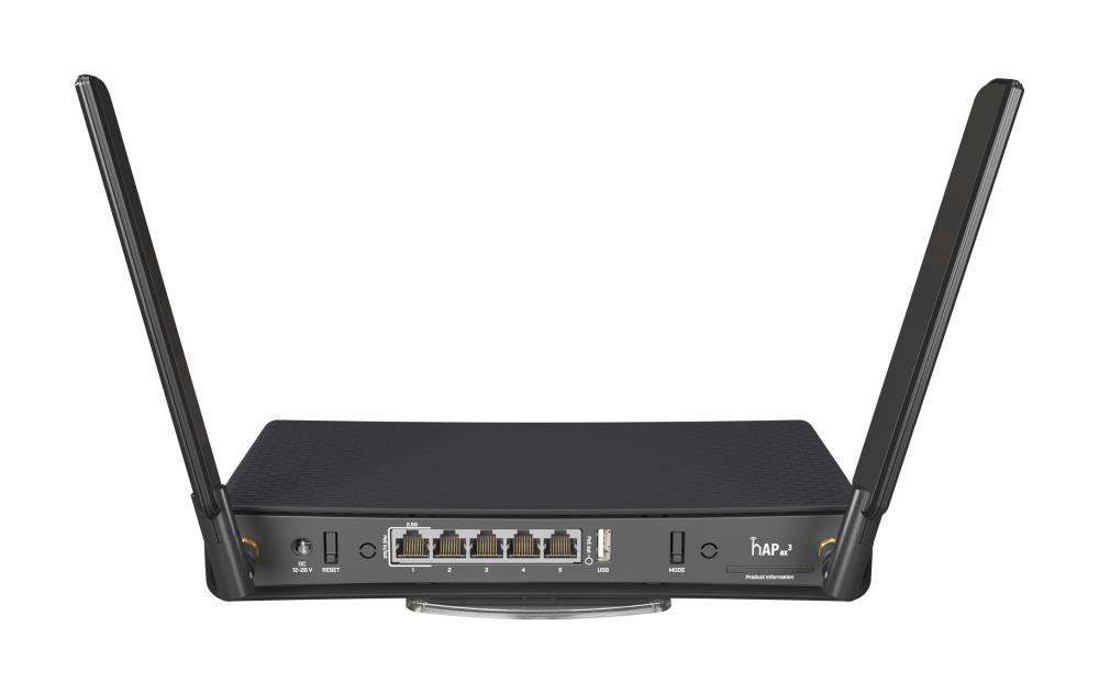 Wireless Router|MIKROTIK|Wireless Router|IEEE 802.11 b/g|IEEE 802.11n|IEEE 802.11ac|IEEE 802.11ax|USB 3.0|5x10/100/1000M|Number of antennas 2|C53UIG+5HPAXD2HPAXD