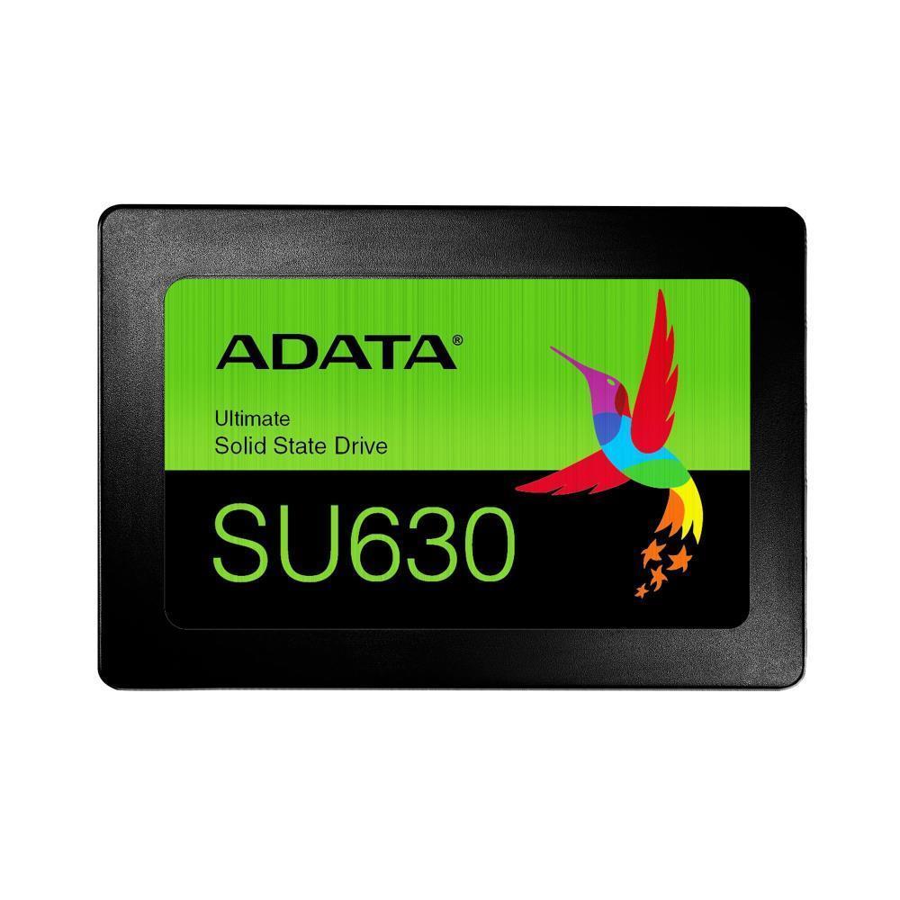 SSD|ADATA|SU630|3.84TB|SATA|3D QLC|Write speed 450 MBytes/sec|Read speed 520 MBytes/sec|2,5"|TBW 800 TB|MTBF 2000000 hours|ASU630SS-3T84Q-R