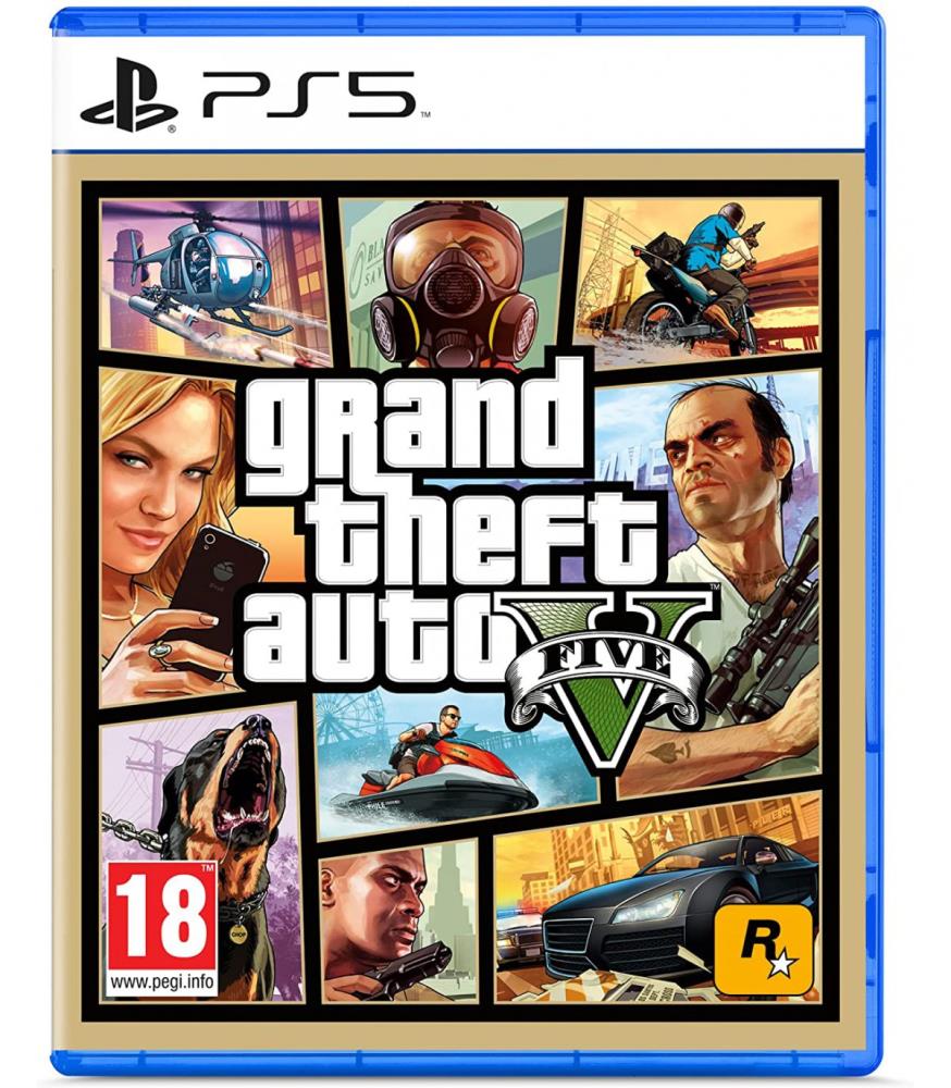 GAME GRAND THEFT AUTO V/PS5 25026555431866 SONY