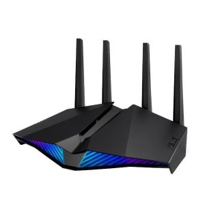 Wireless Router|ASUS|Router|5400 Mbps|Wi-Fi 6|IEEE 802.11a|IEEE 802.11b|IEEE 802.11g|IEEE 802.11n|IEEE 802.11ac|IEEE 802.11ax|4x10/100/1000M|LAN  WAN ports 1|Number of antennas 4|RT-AX82UV2