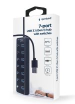 I/O HUB USB3 7PORT/UHB-U3P7P-01 GEMBIRD